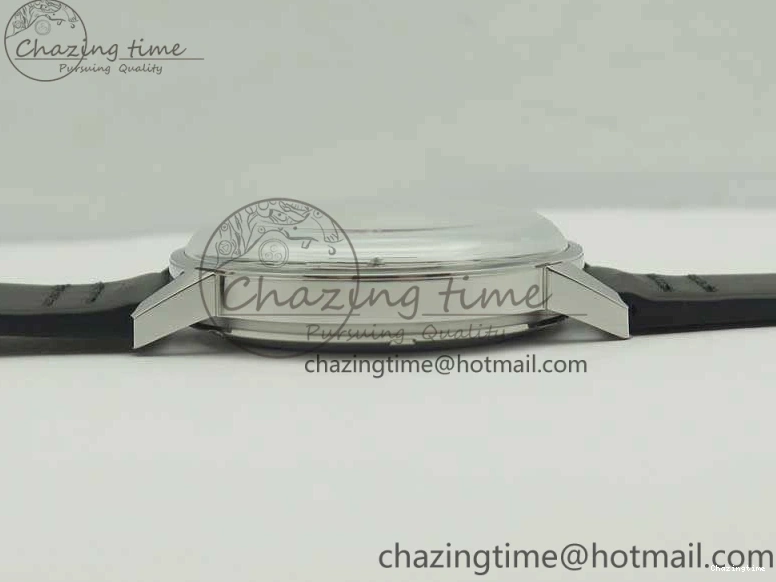 0301 EasyCare Seamaster 30 1962 SS TW Best Edition Black Dial On Leather Strap MIYOTA 8079